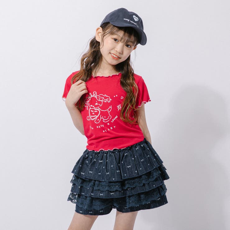マルチプリント配色メロウTシャツ | URBAN CHERRY | 詳細画像22 