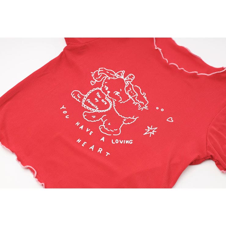 マルチプリント配色メロウTシャツ | URBAN CHERRY | 詳細画像26 