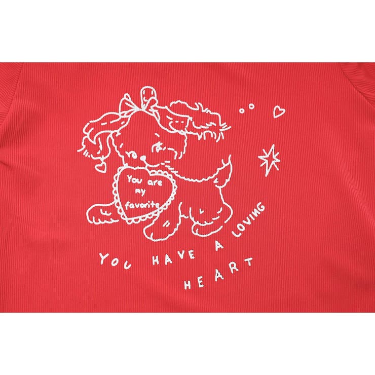 マルチプリント配色メロウTシャツ | URBAN CHERRY | 詳細画像31 