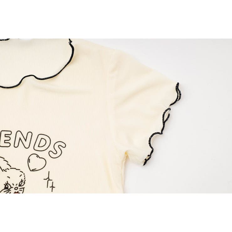 マルチプリント配色メロウTシャツ | URBAN CHERRY | 詳細画像32 