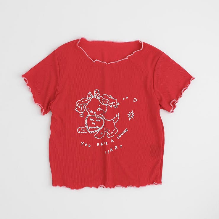 マルチプリント配色メロウTシャツ | URBAN CHERRY | 詳細画像8 
