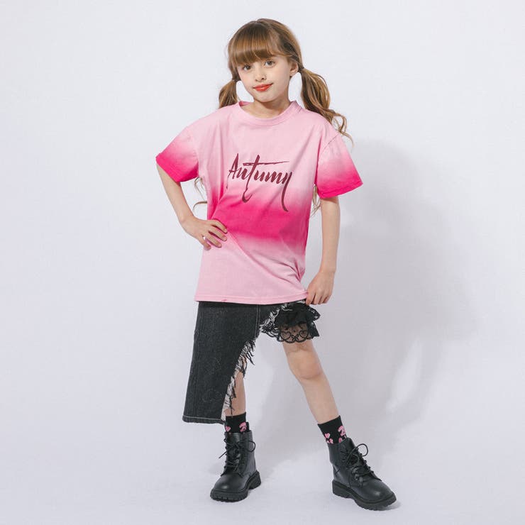 タイダイデザインロゴプリントオーバーサイズTシャツ | URBAN CHERRY | 詳細画像11 