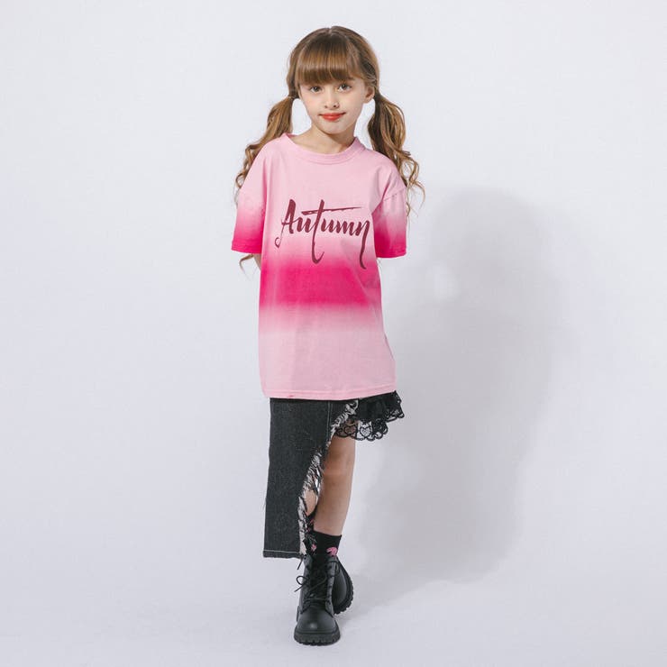タイダイデザインロゴプリントオーバーサイズTシャツ | URBAN CHERRY | 詳細画像12 