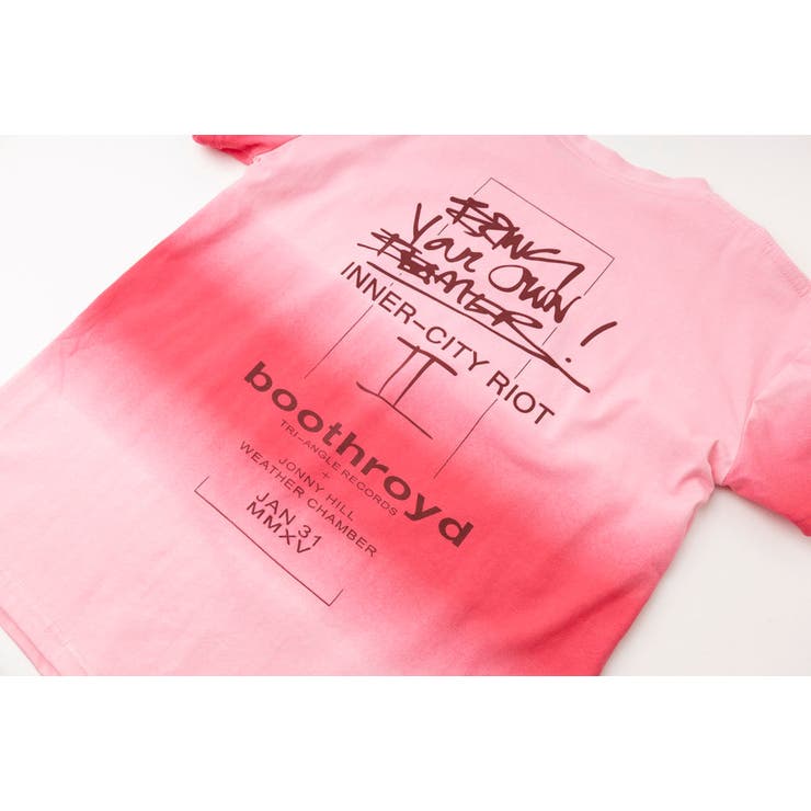 タイダイデザインロゴプリントオーバーサイズTシャツ | URBAN CHERRY | 詳細画像21 