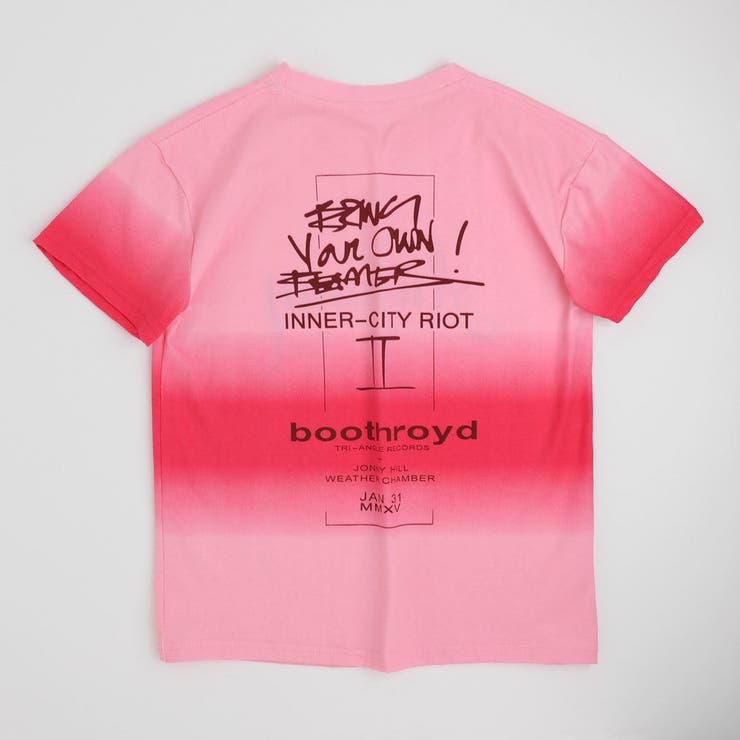 タイダイデザインロゴプリントオーバーサイズTシャツ | URBAN CHERRY | 詳細画像5 