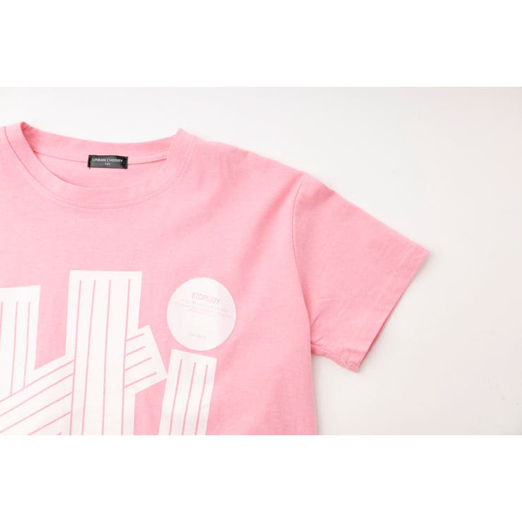 ビッグフロントロゴデザインオーバーサイズTシャツ | URBAN CHERRY | 詳細画像18 