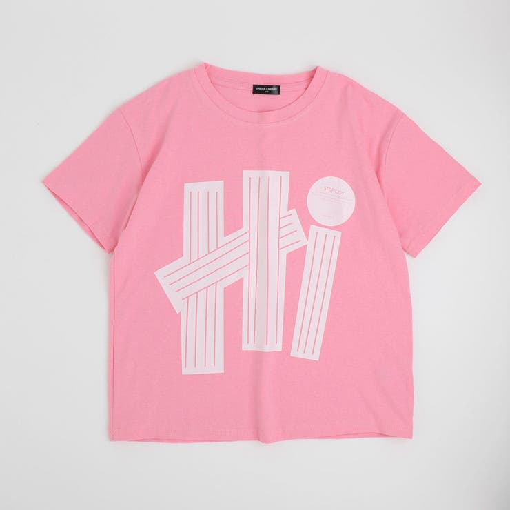 ビッグフロントロゴデザインオーバーサイズTシャツ | URBAN CHERRY | 詳細画像5 
