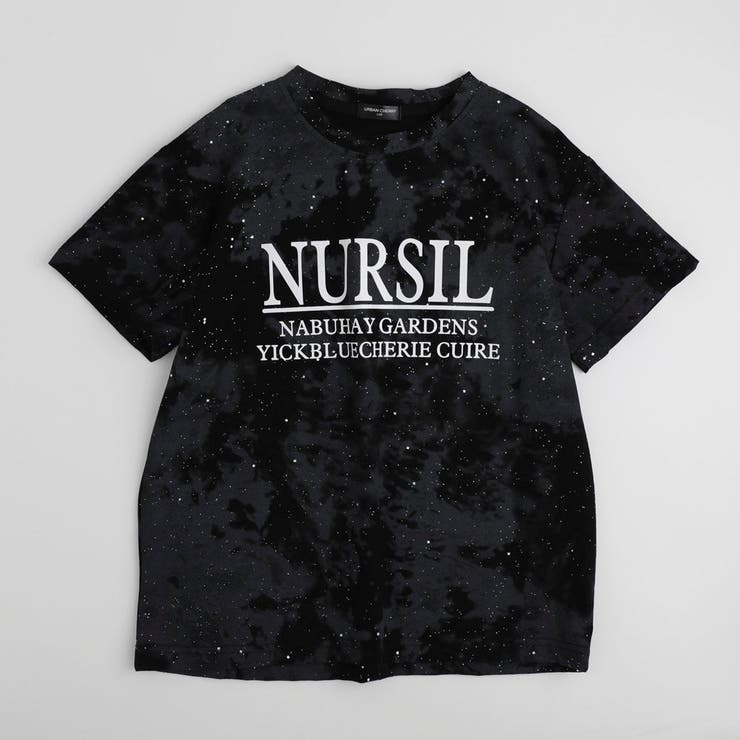 ラメデザインロゴプリントオーバーサイズTシャツ | URBAN CHERRY | 詳細画像5 