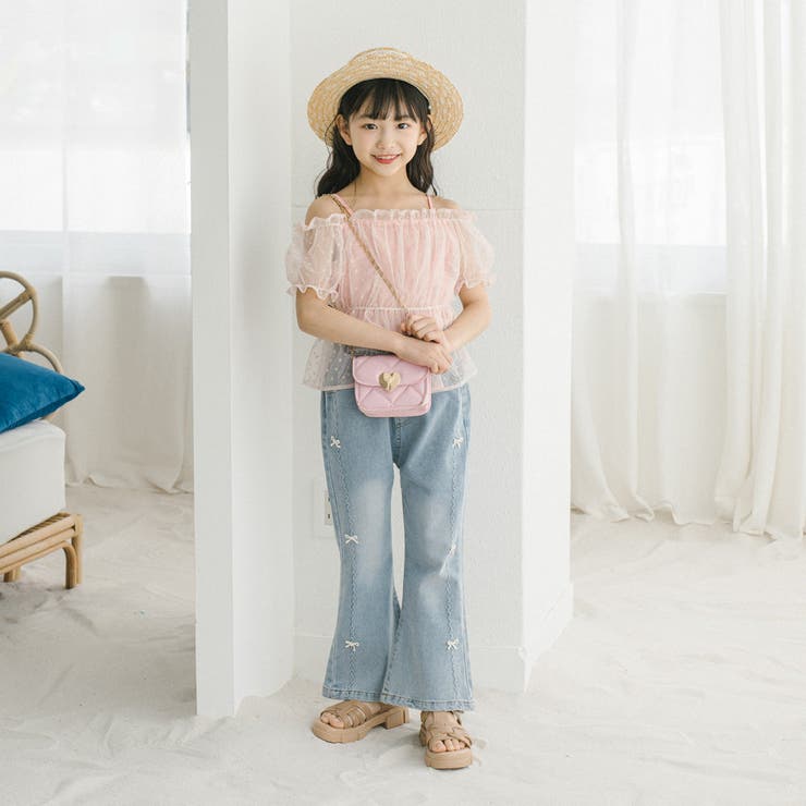 ハートドットシアーオープンショルダートップス | URBAN CHERRY | 詳細画像19 