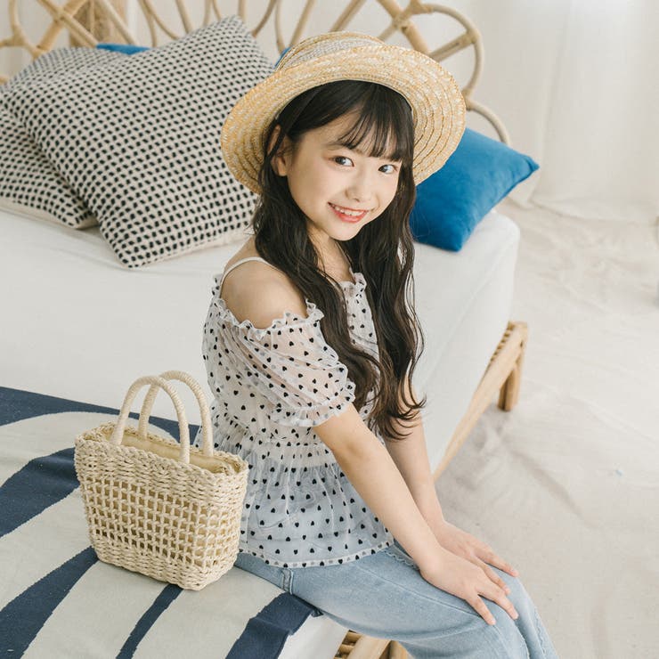 ハートドットシアーオープンショルダートップス | URBAN CHERRY | 詳細画像37 