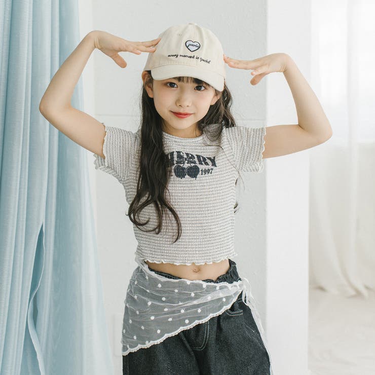シャーリングチェリーロゴプリントミニトップス | URBAN CHERRY | 詳細画像12 