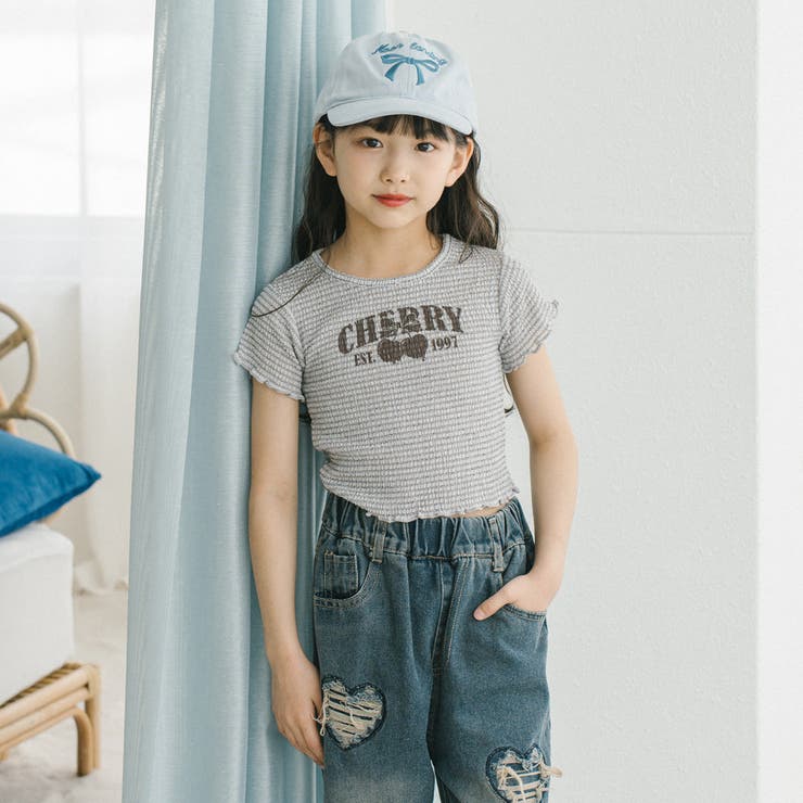 シャーリングチェリーロゴプリントミニトップス | URBAN CHERRY | 詳細画像15 