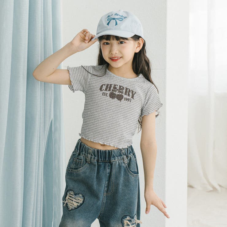 シャーリングチェリーロゴプリントミニトップス | URBAN CHERRY | 詳細画像16 