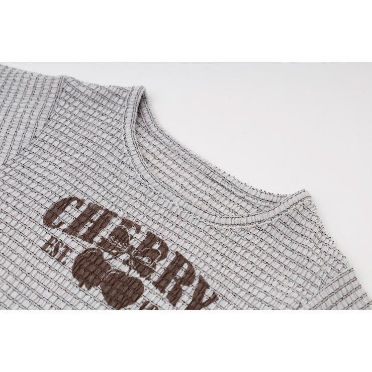シャーリングチェリーロゴプリントミニトップス | URBAN CHERRY | 詳細画像25 