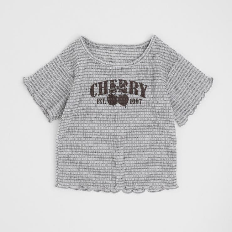シャーリングチェリーロゴプリントミニトップス | URBAN CHERRY | 詳細画像7 
