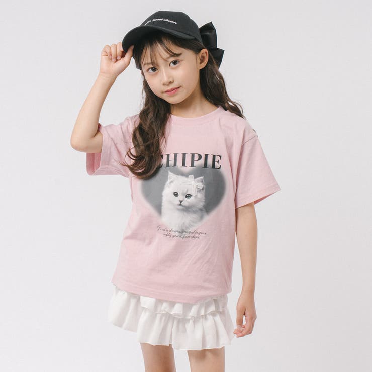 【CHIPIE/シピ】"ときめろT"(綿100%)キャットプリントTシャツ | URBAN CHERRY | 詳細画像14 
