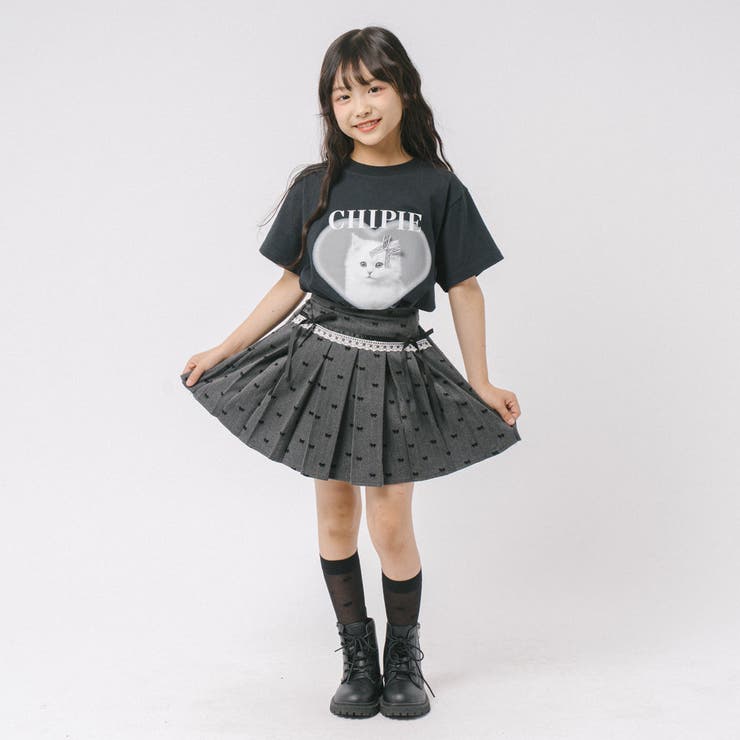 【CHIPIE/シピ】"ときめろT"(綿100%)キャットプリントTシャツ | URBAN CHERRY | 詳細画像18 