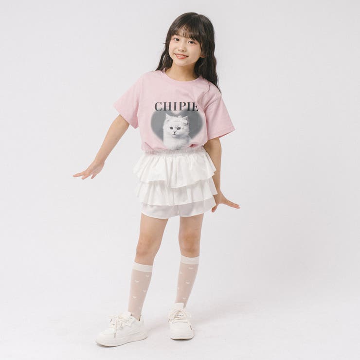【CHIPIE/シピ】"ときめろT"(綿100%)キャットプリントTシャツ | URBAN CHERRY | 詳細画像19 