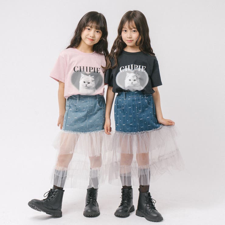 【CHIPIE/シピ】"ときめろT"(綿100%)キャットプリントTシャツ | URBAN CHERRY | 詳細画像23 