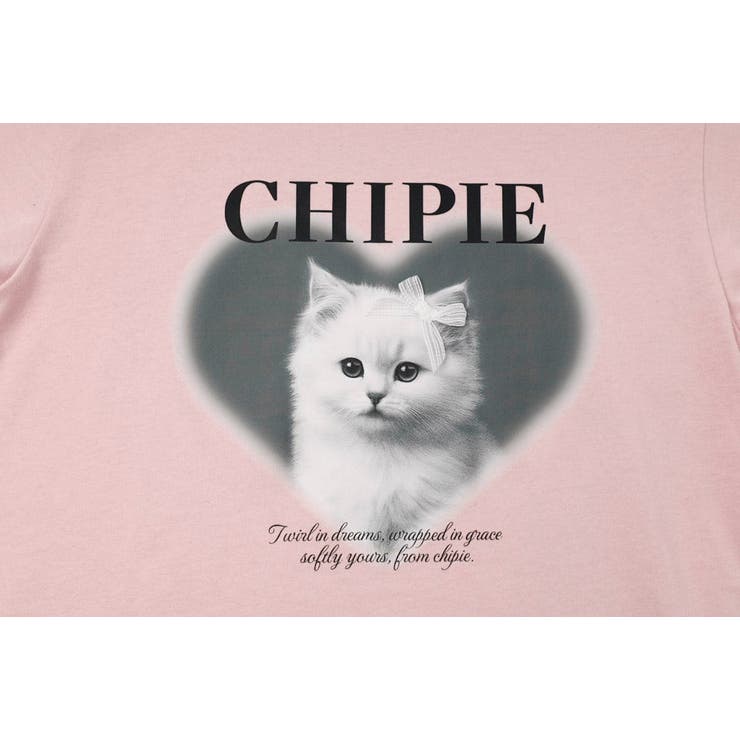 【CHIPIE/シピ】"ときめろT"(綿100%)キャットプリントTシャツ | URBAN CHERRY | 詳細画像32 