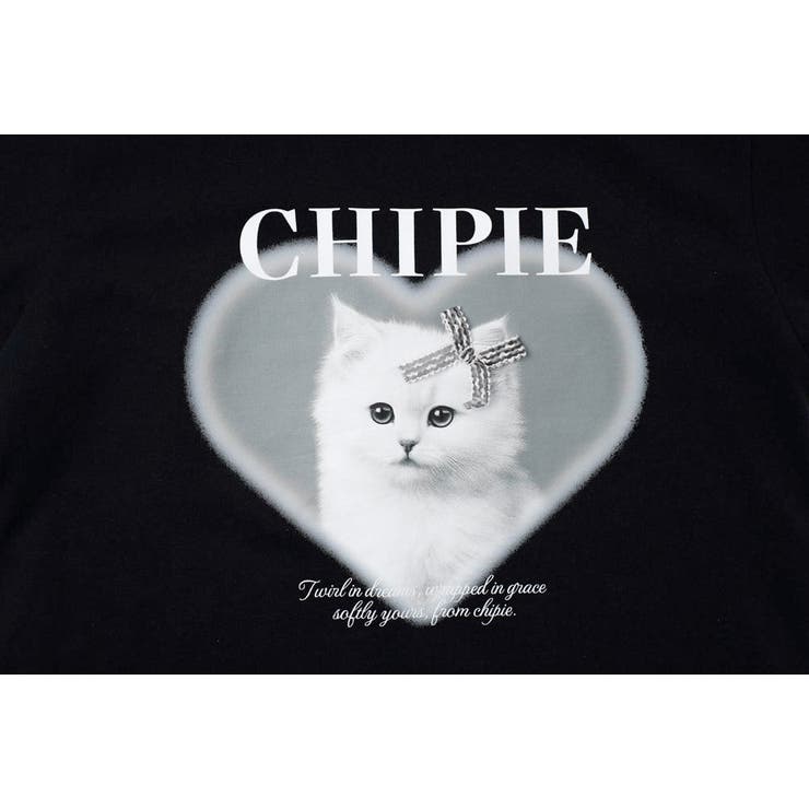 【CHIPIE/シピ】"ときめろT"(綿100%)キャットプリントTシャツ | URBAN CHERRY | 詳細画像33 