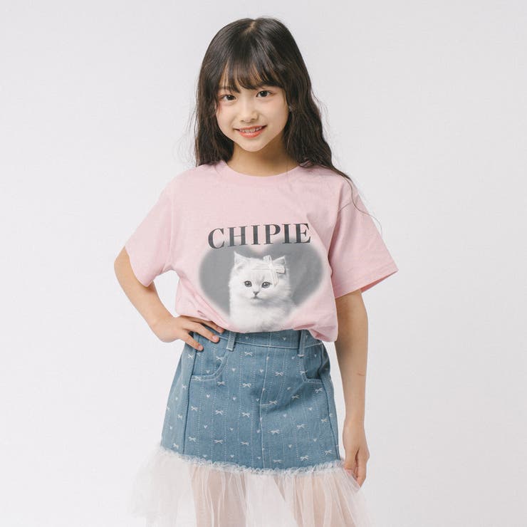 【CHIPIE/シピ】"ときめろT"(綿100%)キャットプリントTシャツ | URBAN CHERRY | 詳細画像42 