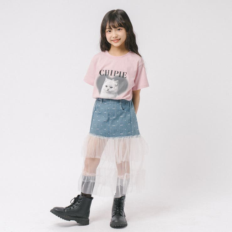 【CHIPIE/シピ】"ときめろT"(綿100%)キャットプリントTシャツ | URBAN CHERRY | 詳細画像43 