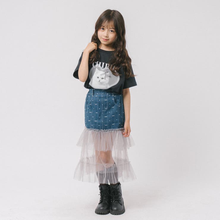 【CHIPIE/シピ】"ときめろT"(綿100%)キャットプリントTシャツ | URBAN CHERRY | 詳細画像45 
