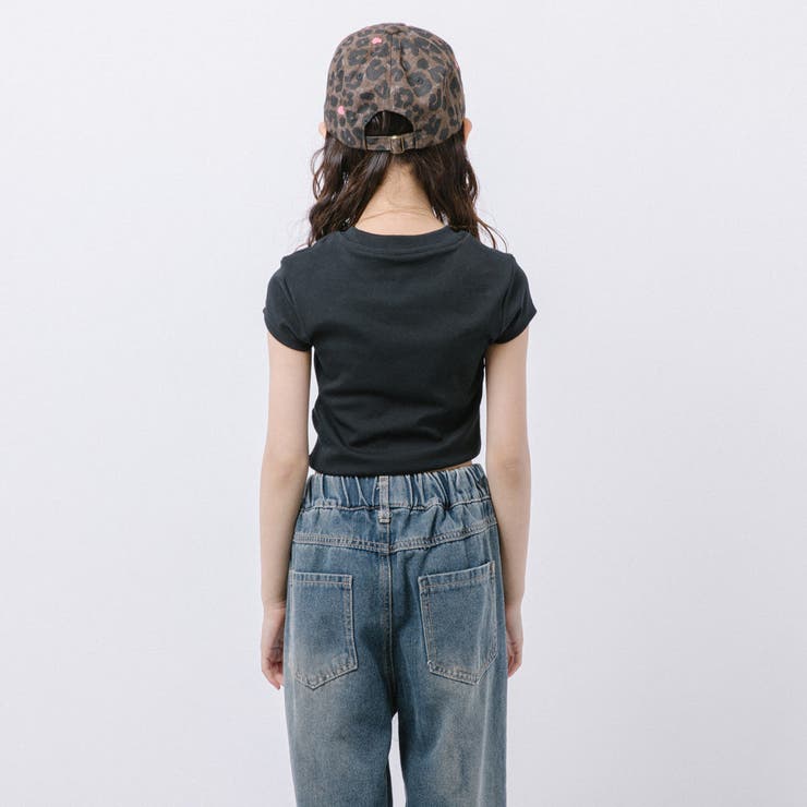 ラインストーンデザインリブミニTシャツ | URBAN CHERRY | 詳細画像8 