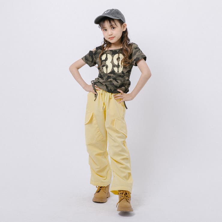 ミリタリーデザインフロントロゴワンショルダートップス | URBAN CHERRY | 詳細画像10 