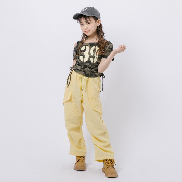ミリタリーデザインフロントロゴワンショルダートップス | URBAN CHERRY | 詳細画像3 