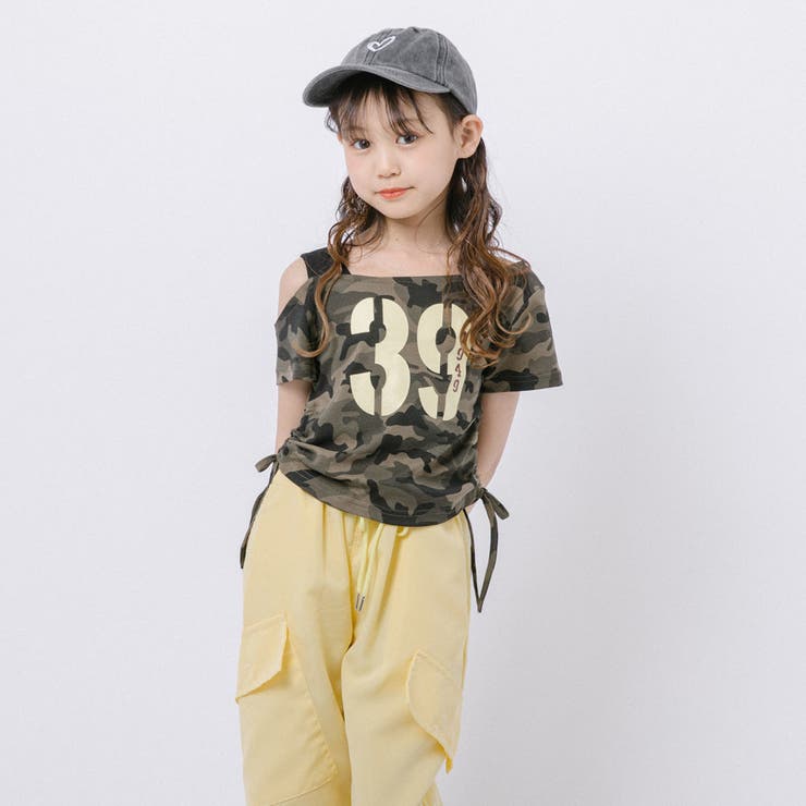 ミリタリーデザインフロントロゴワンショルダートップス | URBAN CHERRY | 詳細画像7 