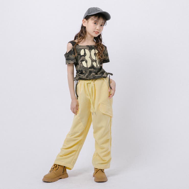 ミリタリーデザインフロントロゴワンショルダートップス | URBAN CHERRY | 詳細画像9 