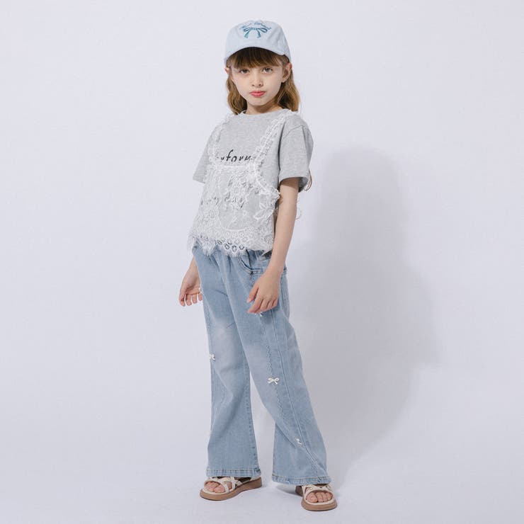 レースキャミドッキングTシャツ | URBAN CHERRY | 詳細画像10 