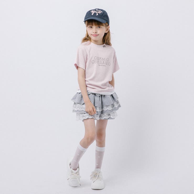 レイヤードラインストーンロゴデザインリブトップス | URBAN CHERRY | 詳細画像27 