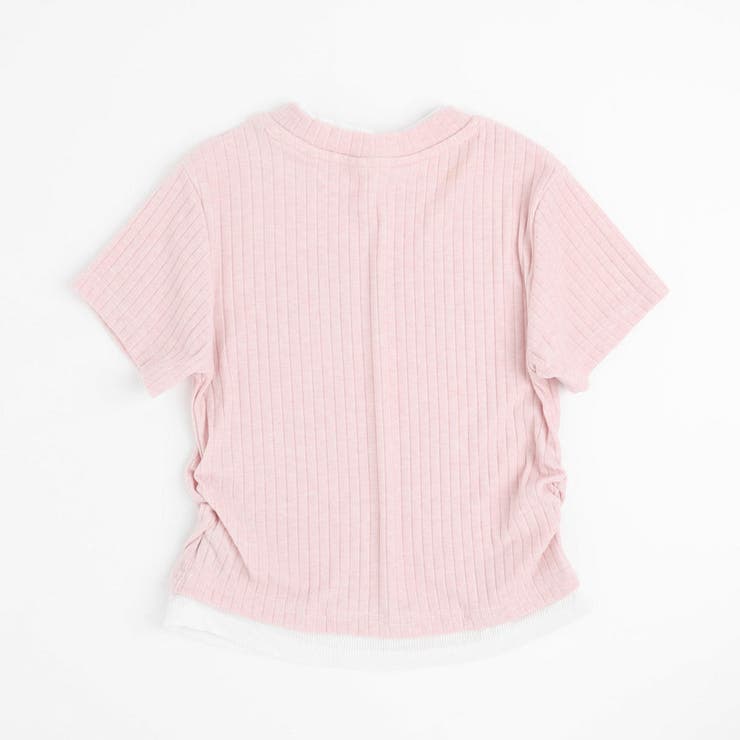 レイヤードラインストーンロゴデザインリブトップス | URBAN CHERRY | 詳細画像6 
