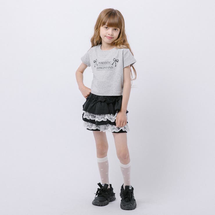 リボンフレンチロゴフレンチスリーブトップス | URBAN CHERRY | 詳細画像9 