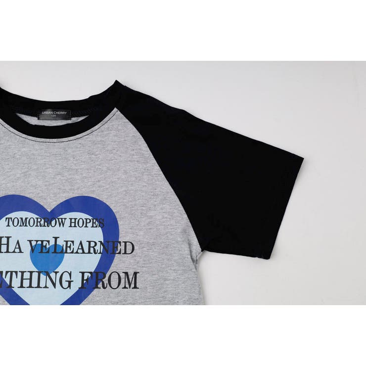ハートプリントラグランオーバーサイズTシャツ | URBAN CHERRY | 詳細画像19 