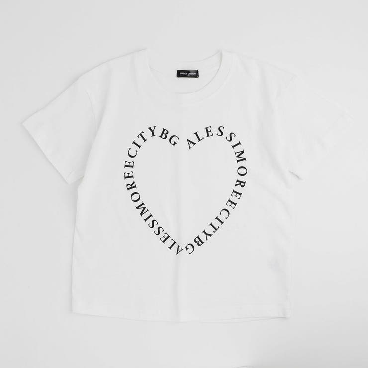 ハートレタリングプリントオーバーサイズTシャツ | URBAN CHERRY | 詳細画像2 