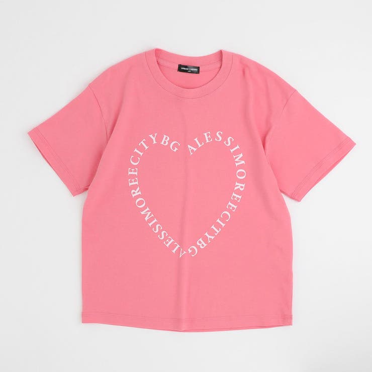 ハートレタリングプリントオーバーサイズTシャツ | URBAN CHERRY | 詳細画像5 