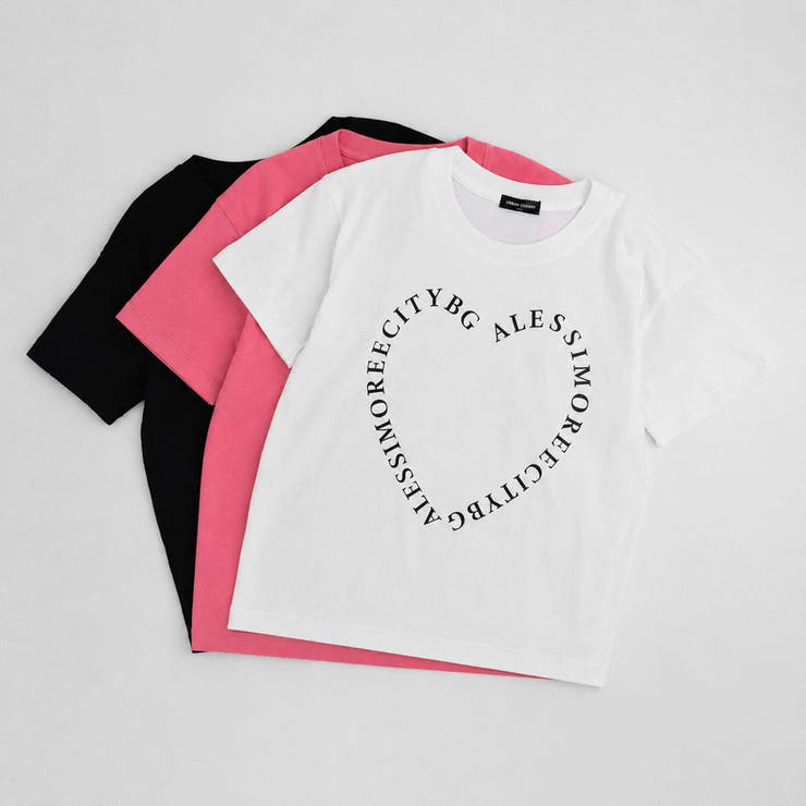 ハートレタリングプリントオーバーサイズTシャツ | URBAN CHERRY | 詳細画像8 