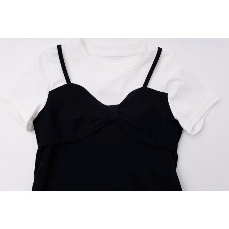 リボンキャミドッキングトップス | URBAN CHERRY | 詳細画像12 