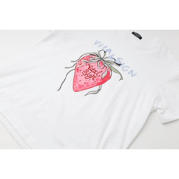 ストロベリープリントオーバーサイズTシャツ | URBAN CHERRY | 詳細画像11 