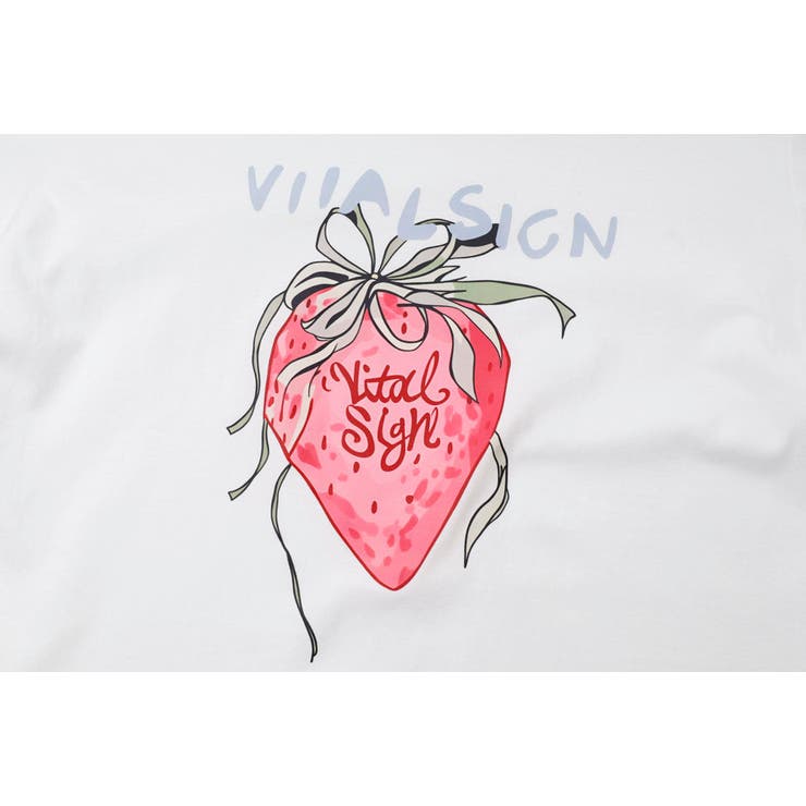 ストロベリープリントオーバーサイズTシャツ | URBAN CHERRY | 詳細画像13 