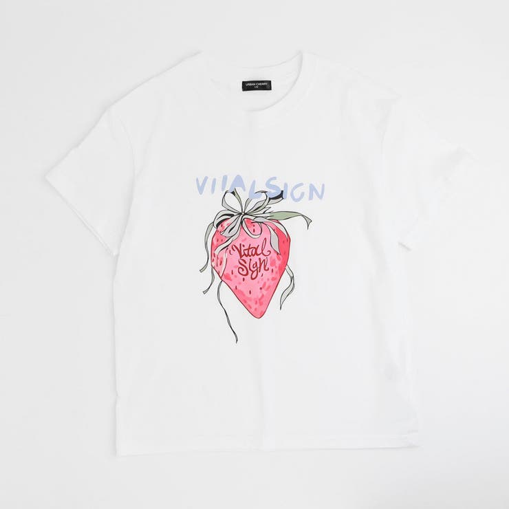 ストロベリープリントオーバーサイズTシャツ | URBAN CHERRY | 詳細画像2 