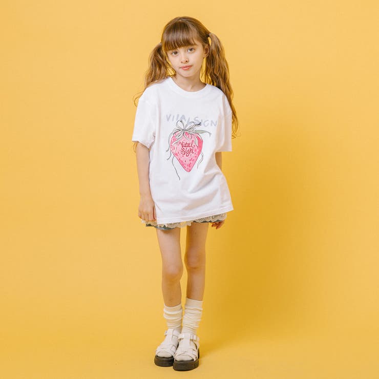 ストロベリープリントオーバーサイズTシャツ | URBAN CHERRY | 詳細画像7 