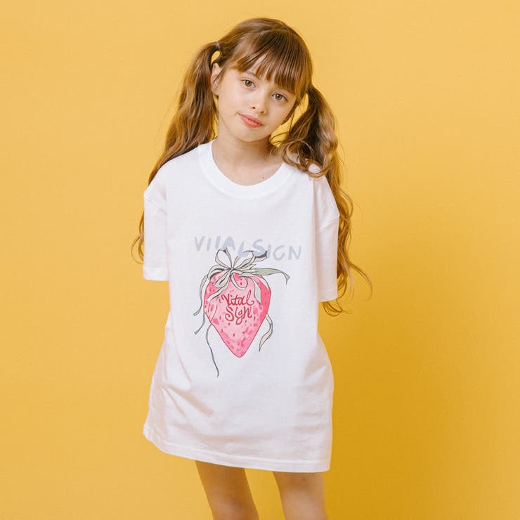 ストロベリープリントオーバーサイズTシャツ | URBAN CHERRY | 詳細画像8 