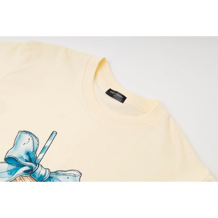 ドリンクカップロゴプリントオーバーサイズTシャツ | URBAN CHERRY | 詳細画像10 