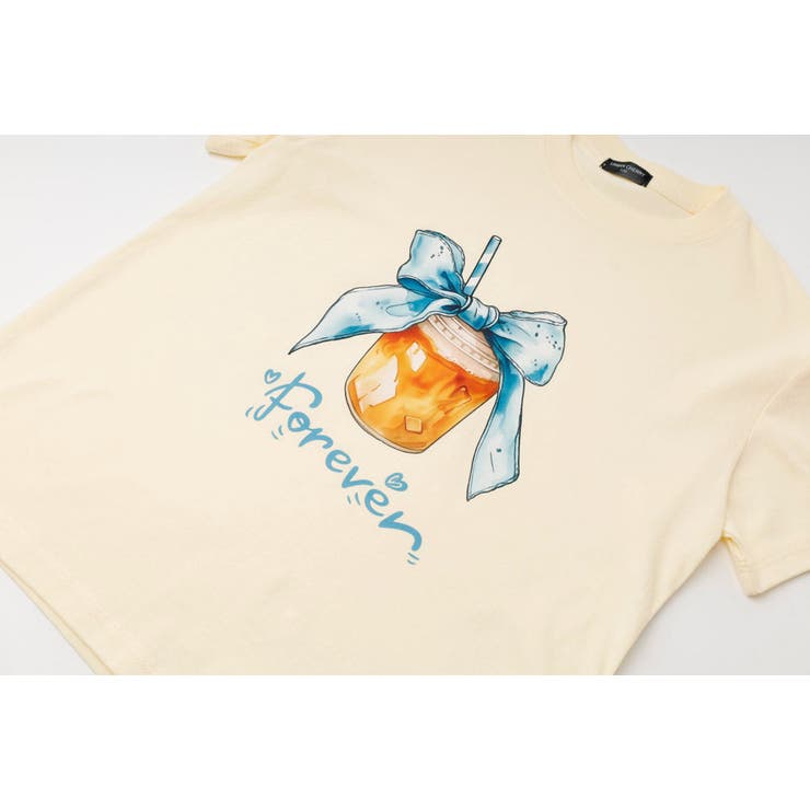 ドリンクカップロゴプリントオーバーサイズTシャツ | URBAN CHERRY | 詳細画像11 