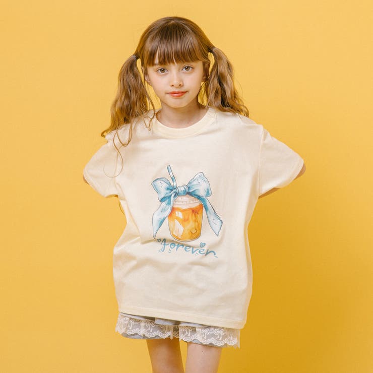 ドリンクカップロゴプリントオーバーサイズTシャツ | URBAN CHERRY | 詳細画像18 